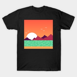 Sunset At The Beach, T-Shirt